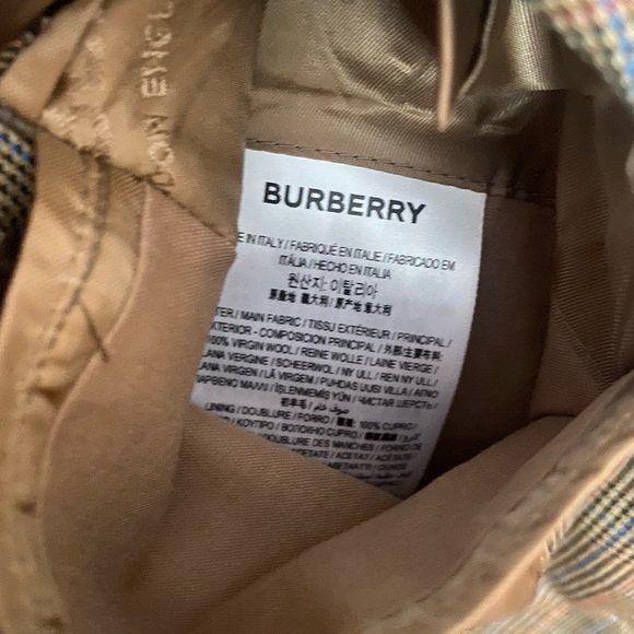 Burberry knitted sleeve houndstooth tailored wool jacket - Picture 11 of 14